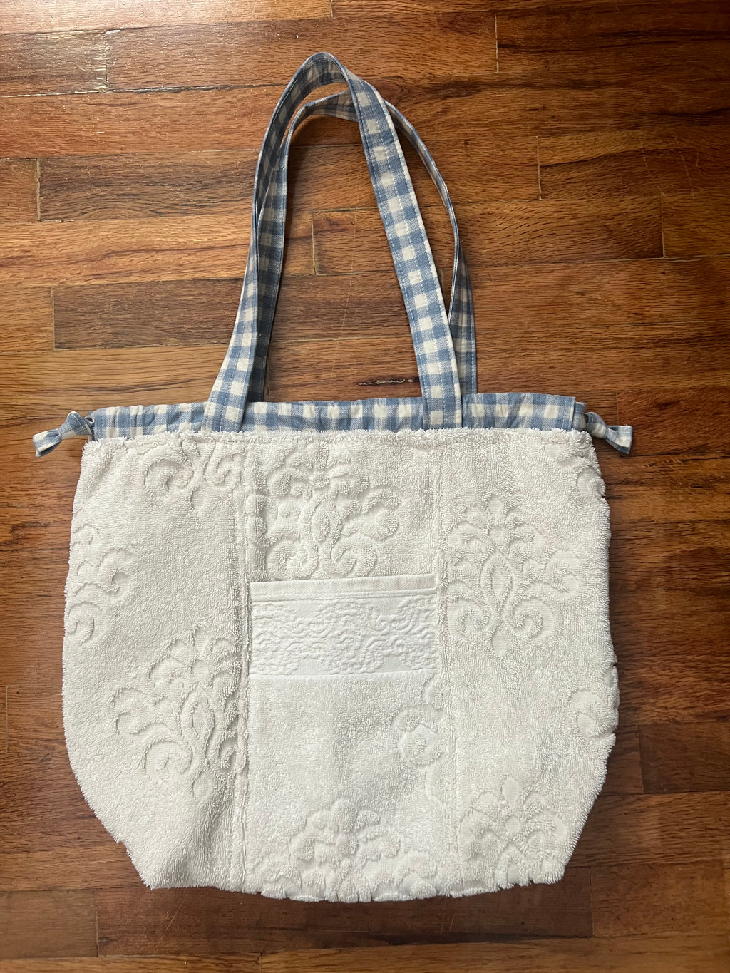Vintage Towel Tote
