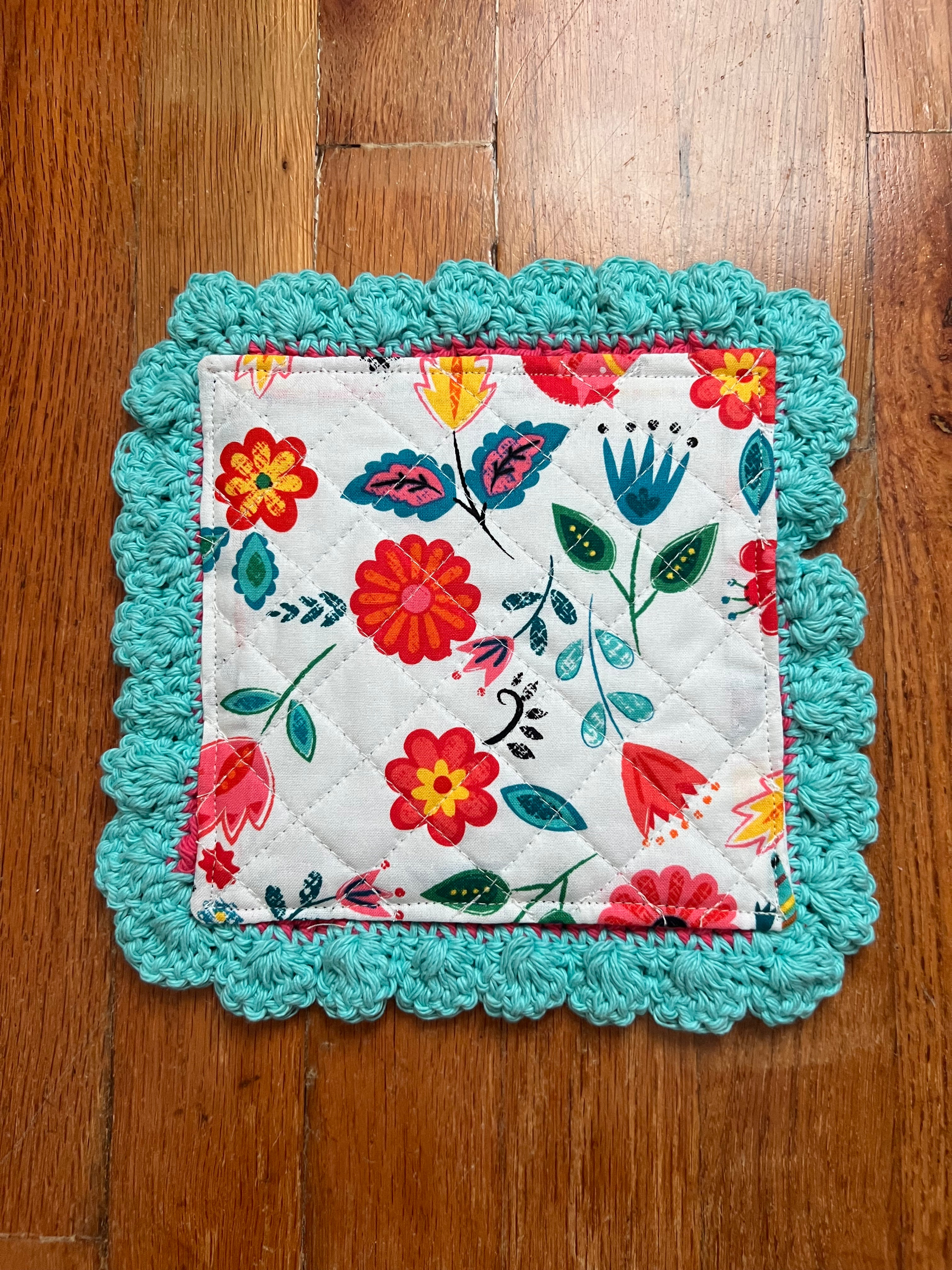 Granny Square Hot Pad