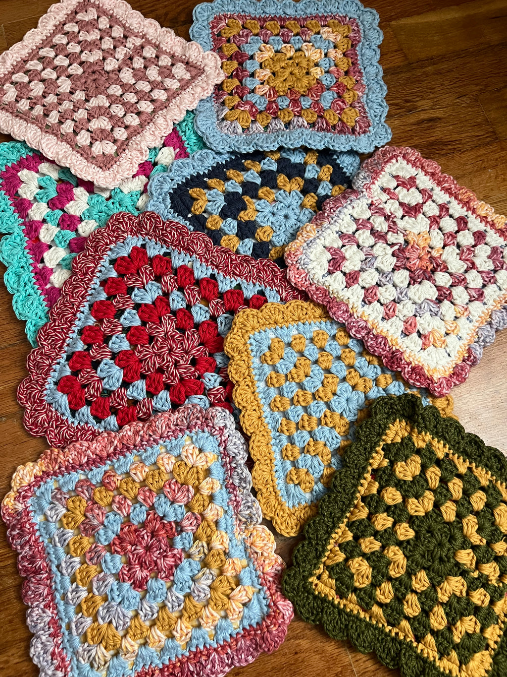 Granny Square Hot Pad