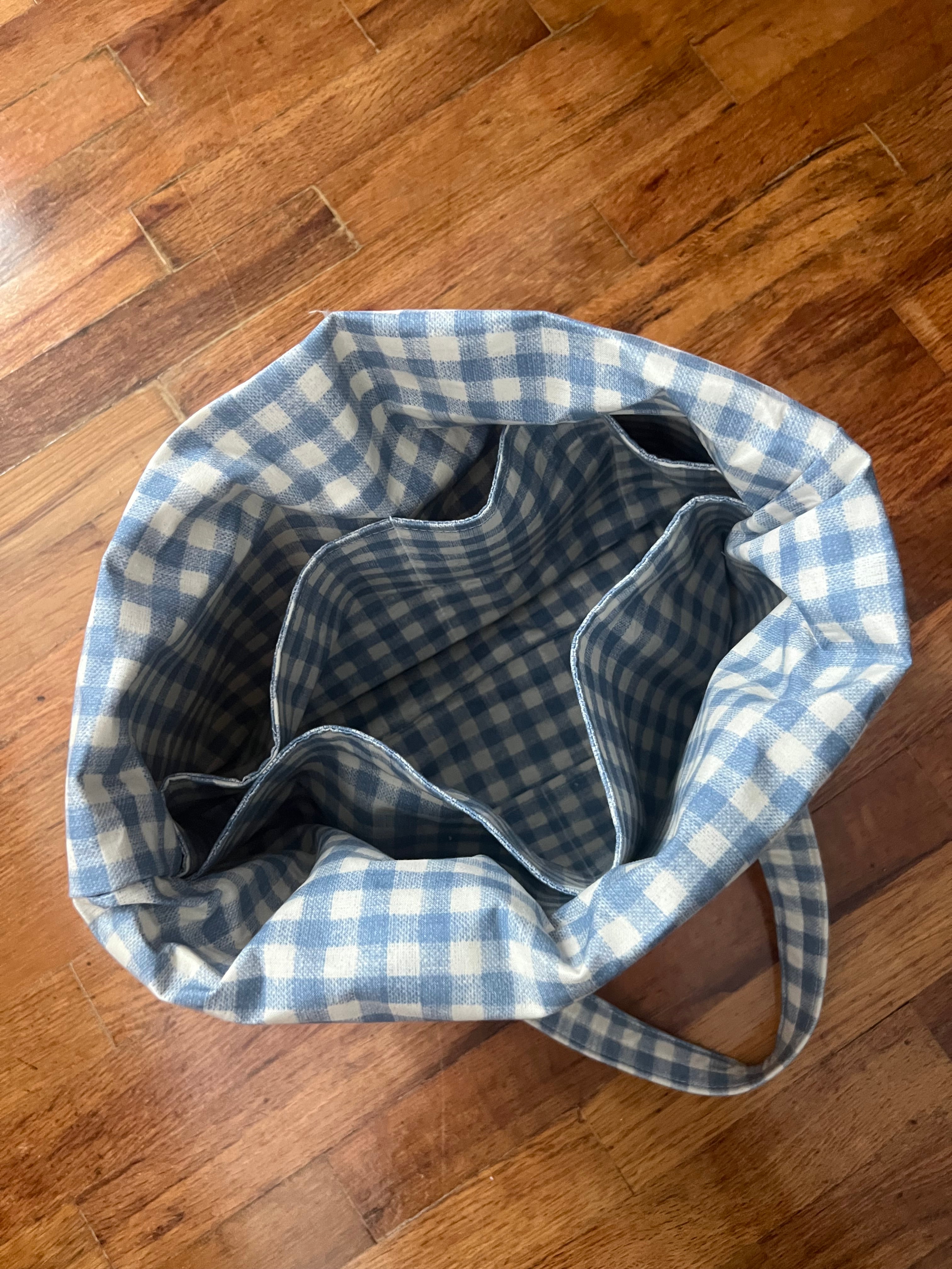 Vintage Towel Tote