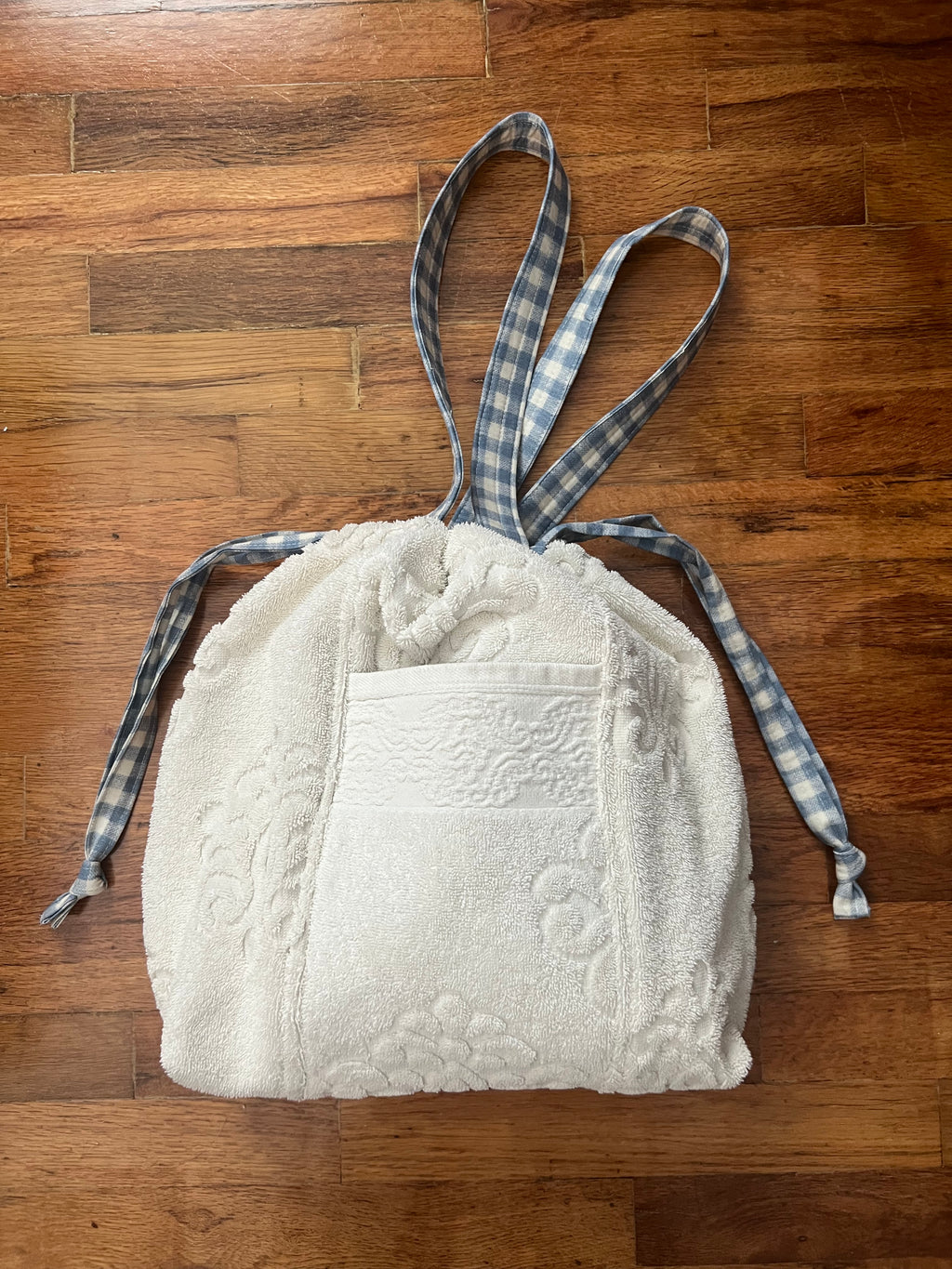 Vintage Towel Tote