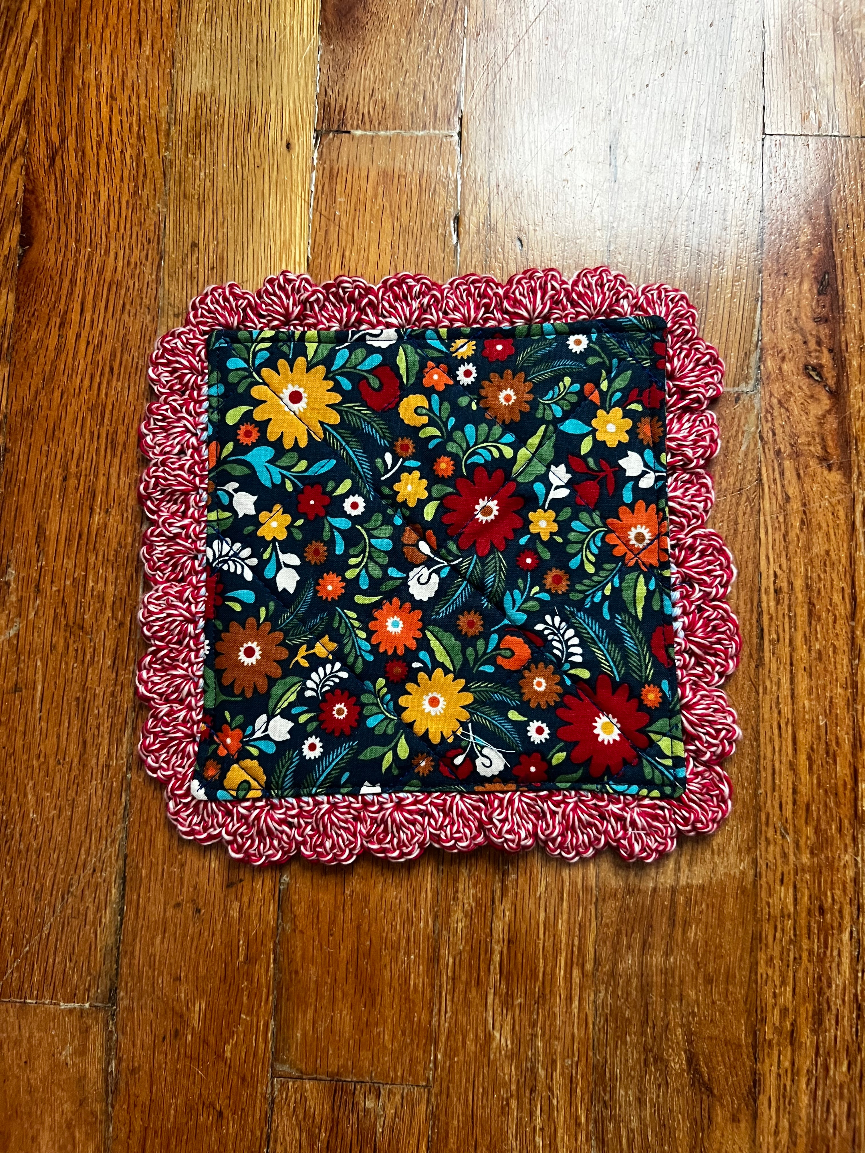 Granny Square Hot Pad